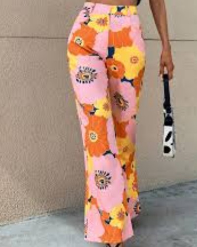 Zara orange pink 1970s - orange,