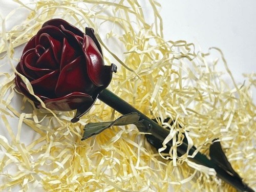 Metal rose forever flower - metal,