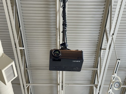 Projector and accessories - and,