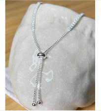 Silver Square Zircon Bracelets