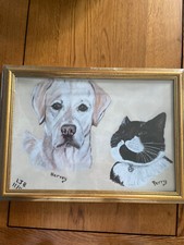 Dog and Cat Lovers- Framed Print - Limited Edition Print