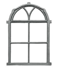 Barn window to open top-hung