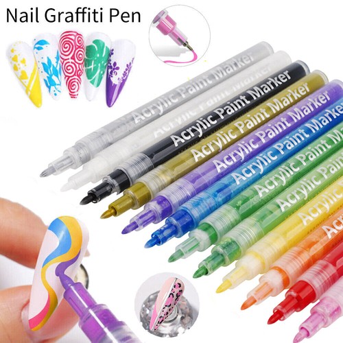 24pcs set nail art graffiti - nail,