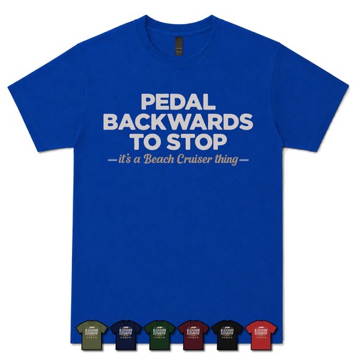 Pedal backwards stop beach - pedal, to