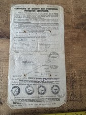 WW1 British Army Discharge