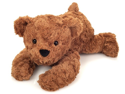 Lying teddy - teddy, hermann