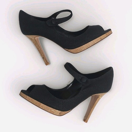 Peep toe mary janes - toe,