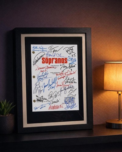 The sopranos signed pilot tv - sopranos,,