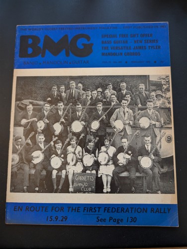 Bmg magazine february - magazine, 1976
