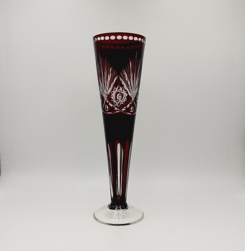 Vintage bohemian glass - bohemian, flower