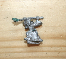 Warhammer Wizard with Staff BC1 Adventurer Citadel Oldhammer Lead Metal WFB WFRP