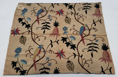 Vintage crewel embroidered - vintage,