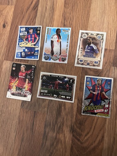 Match attax football cards job - match,