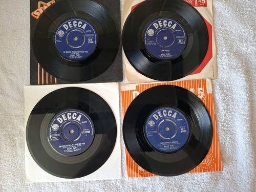 Billy fury job lot vinyl - 7",