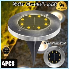 4Pack Solar Power LED Decking