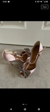Blush Pink Kurt Geiger T Bar Heels Shoes