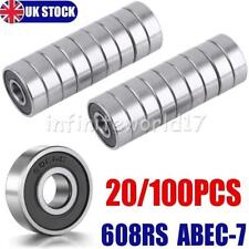 20/100PCS 608RS 8mm x 22mm x