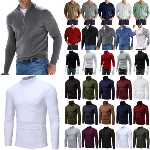 Mens roll neck lightweight - roll,