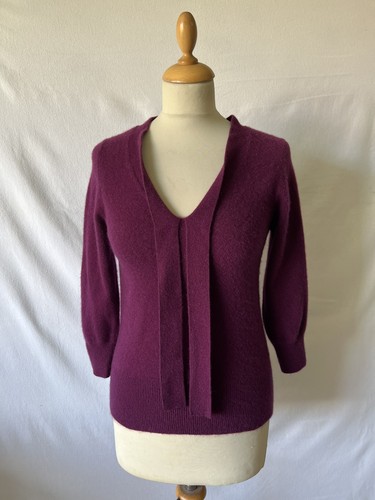 100 pure cashmere v neck - f&f,
