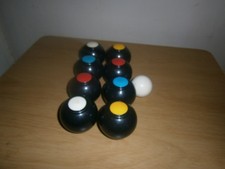 Mid 2000's Casdon's mini carpet bowls set. MISSING JACK/SHEET.(E21)
