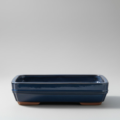 37cm glazed bonsai pot - bonsai, |