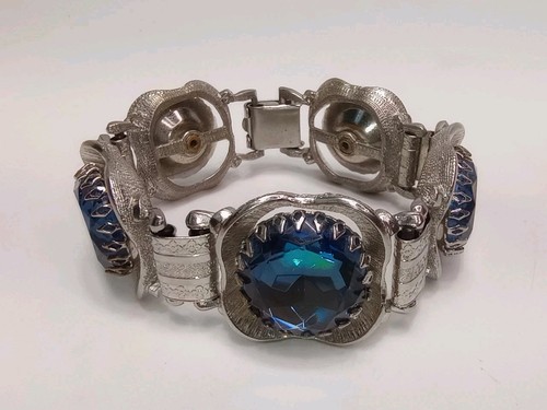 Vtg schiaparelli peacock blue - vtg,
