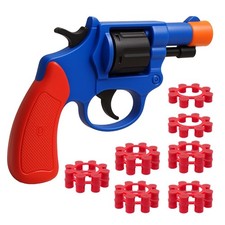 Kids Plastic Toy Gun With 8