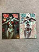 VAMPIRELLA 1 - J SCOTT CAMPBELL COLOUR & NEGATIVE - VARIANT HIGH GRADE NM 2010 