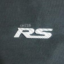 1x Silver Matte RS Carbon