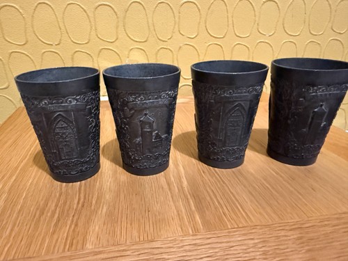 German rein zinn shot cups - rein-zinn,