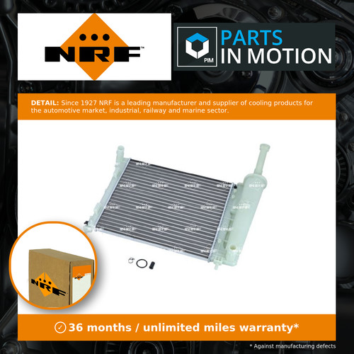 Radiator fits fiat 500 - fits,