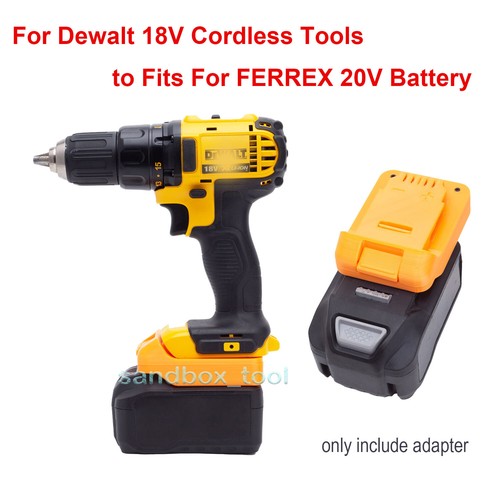 Battery adapter for dewalt - battery,