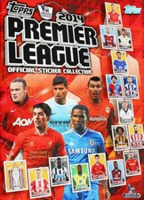 Topps 2014 Premier League stickers foils