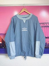Umbro Vintage 90s Maine Road Drill Top Liam Gallagher Oasis | XL / XXL