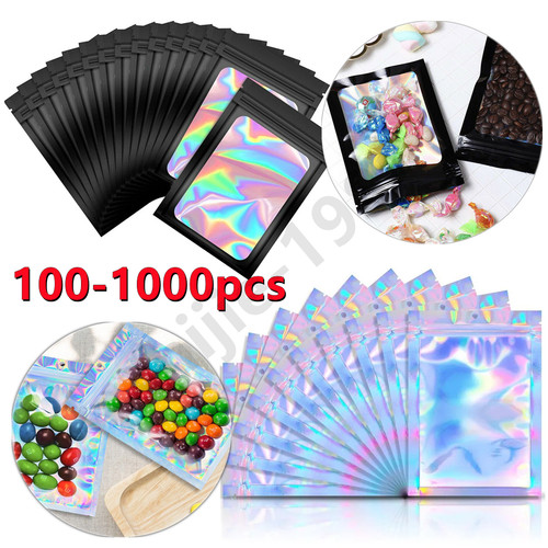 100 1000pcs holographic - 100-1000pcs,