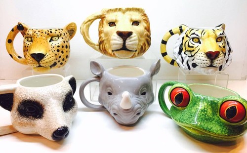 Mug animal head shaped - mug, novelty