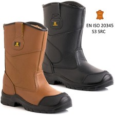 MENS LEATHER MIDSOLE FUR LINED