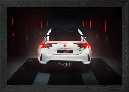 White honda civic type rear - civic, r