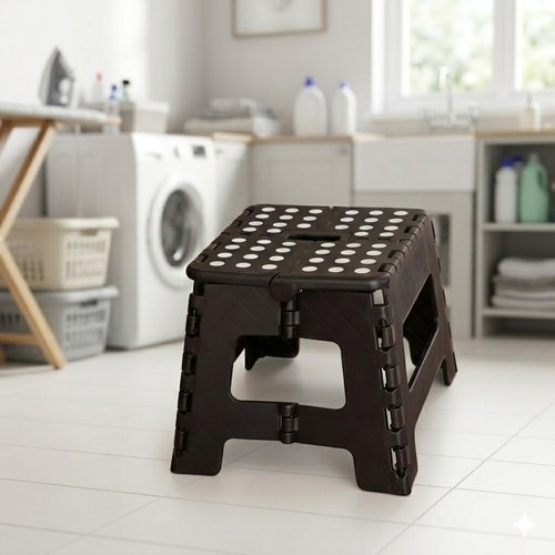 Foldable step stool - foldable, portable