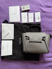 Celine Nano Belt Bag Grey