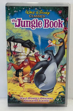 The Jungle Book VHS (Walt Disney Animated Classics) [ 1993] Cert U Region 2