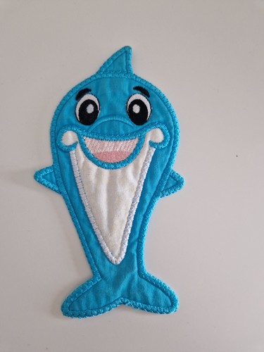 Shark fabric homemade - , bookmark