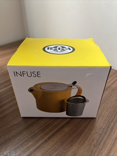 Infuse ceramic teapot 500ml - ceramic,