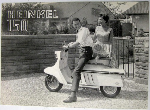 Heinkel 150 scooter - c, 1965