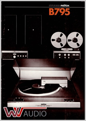 Studer revox b795 instruction - revox,