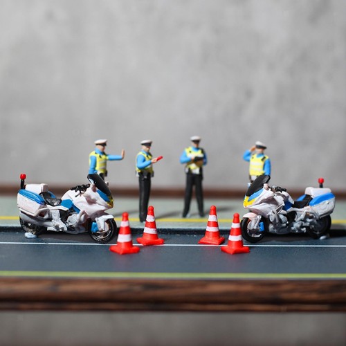 Miniature traffic police - miniature,