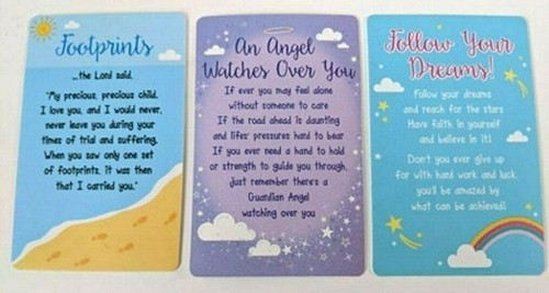 Wallet purse keepsake card - purse, an