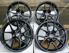 Alloy Wheels 8.5x 19" GTO For Bmw 1 2 Series F20 F21 F22 F23 Black