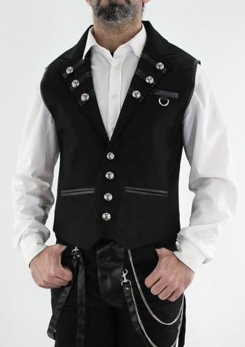 Ordo nigra men vest v - ordo, neck