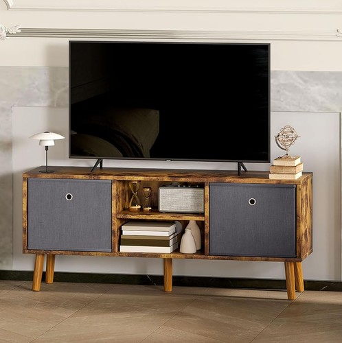 Unit stand cabinet wood - tv,